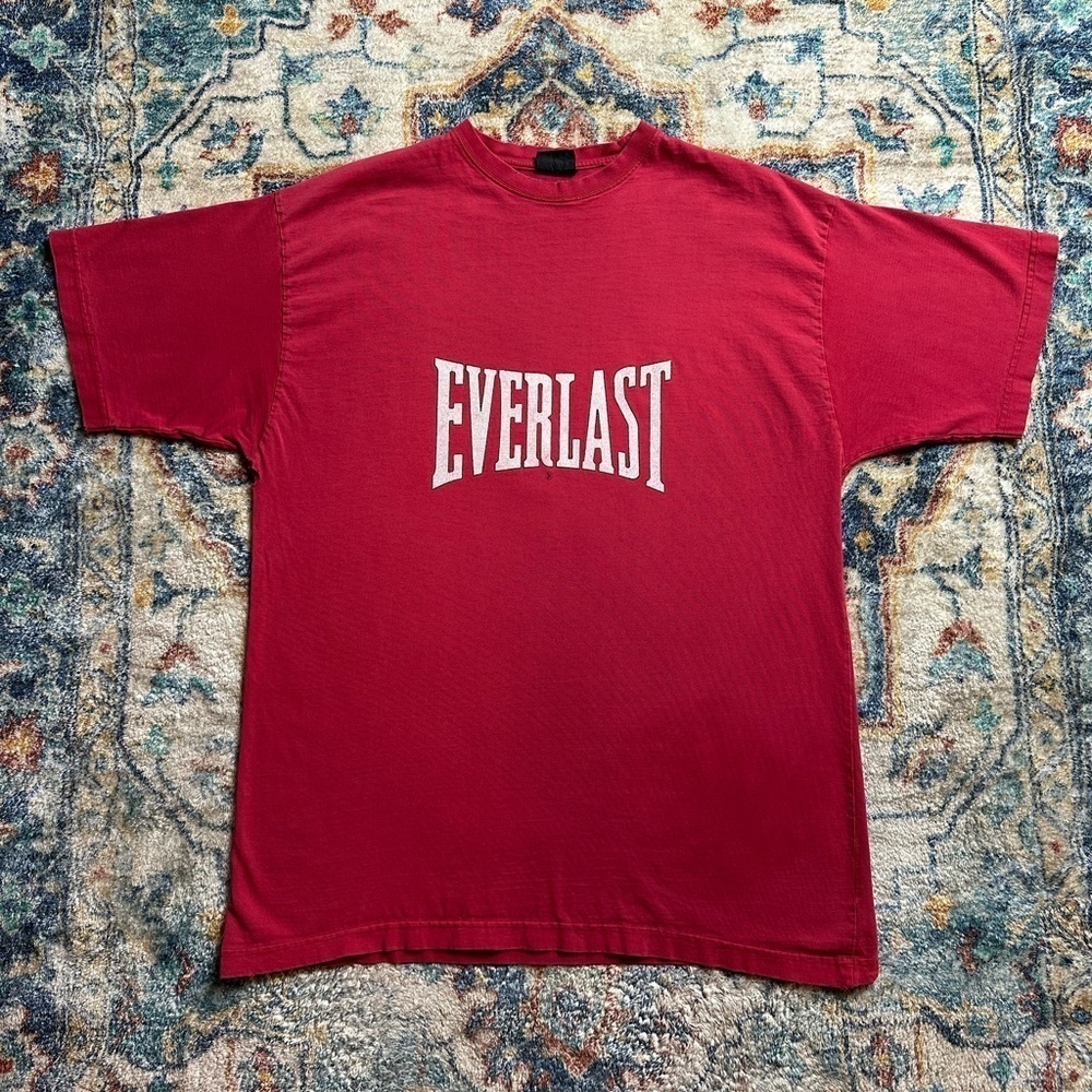 Vintage Everlast Spellout T-shirt Size XL